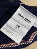 Miu Miu Appliqu?? Embroidery Colour Block Knit Cardigan - 图片 9