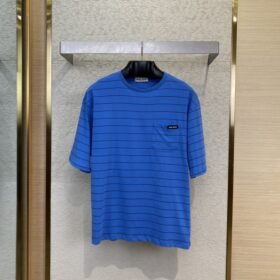 Miu Miu Applique Embroidery Short Sleeve T-Shirt