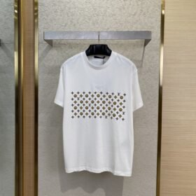 LV Co-branded Smiley Print Short Sleeve T-Shirt