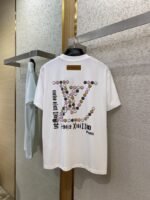 LV Co-branded Smiley Print Short Sleeve T-Shirt - 图片 7
