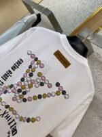 LV Co-branded Smiley Print Short Sleeve T-Shirt - 图片 8