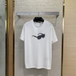 LV Sunglasses Print Short Sleeve T-Shirt