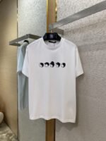 LV Sketchy Head Print Short Sleeve T-Shirt - 图片 5