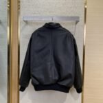 Balenciaga 3M Embroidered Leather Jacket Coat - 图片 2