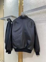 Balenciaga 3M Embroidered Leather Jacket Coat - 图片 7