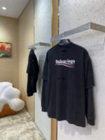 Balenciaga Coke Print True Two Piece Long Sleeve T-Shirt - 图片 4