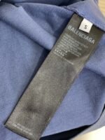 Balenciaga Coke Wave Print Short Sleeve T-Shirt Purple - 图片 9