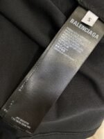 Balenciaga Letter Print Patchwork Short Sleeve T-Shirt - 图片 9