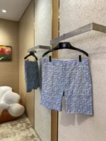 Fendi FF Full Print Shorts - 图片 3