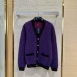 LV Lenticular effect jacquard knit