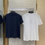 Dior Co-Branded Embroidered Short-Sleeved T-Shirt Navy - 图片 2