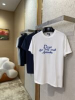 Dior Co-Branded Embroidered Short-Sleeved T-Shirt White - 图片 3
