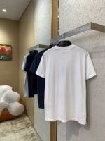 Dior Co-Branded Embroidered Short-Sleeved T-Shirt White - 图片 4
