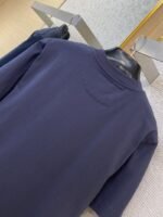 Fendi Emblem Embroidery Short Sleeve T-Shirt Navy - 图片 8