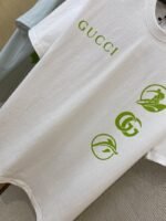 Gucci Ski Print Short Sleeve T-Shirt White - 图片 6