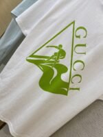 Gucci Ski Print Short Sleeve T-Shirt White - 图片 8