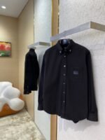 Fendi Leather Label Denim Jacket Coat - 图片 4