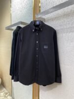 Fendi Leather Label Denim Jacket Coat - 图片 5