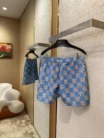 LV checkerboard beach shorts - 图片 4
