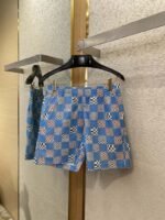 LV checkerboard beach shorts - 图片 5