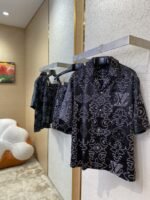 LV Co-branded Diffractive Sewing Casual Short Sleeve - 图片 3