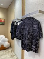 LV Co-branded Diffractive Sewing Casual Short Sleeve - 图片 4