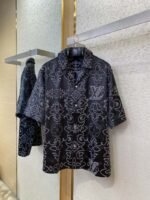 LV Co-branded Diffractive Sewing Casual Short Sleeve - 图片 5