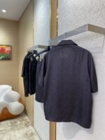 LV 3D Old Flower Short Sleeve Shirt - 图片 4
