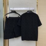 LV Flocked Short Sleeve T-Shirt - 图片 2