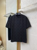 LV Flocked Short Sleeve T-Shirt - 图片 5