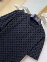 LV Flocked Short Sleeve T-Shirt - 图片 6