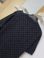 LV Flocked Short Sleeve T-Shirt - 图片 8