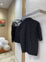 LV full print flocked shorts - 图片 4