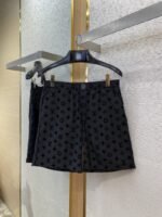 LV full print flocked shorts - 图片 5