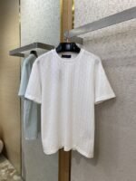 LV logo jacquard short sleeve - 图片 5