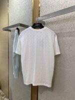 LV logo jacquard short sleeve - 图片 7
