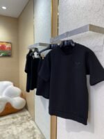 LV Rhinestones Reversible Air Layer Short Sleeve - 图片 3