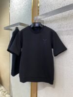 LV Rhinestones Reversible Air Layer Short Sleeve - 图片 5