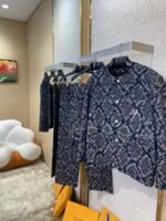 LV Snake Print Suit Shorts - 图片 3