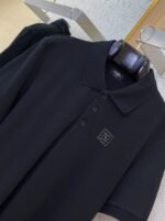 Fendi FF Gold Logo Polo Shirt - 图片 6