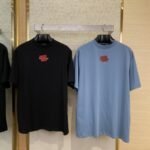 Balenciaga Tape Seal Print Short Sleeve T-Shirt Black