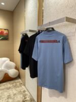 Balenciaga Tape Seal Print Short Sleeve T-Shirt Black - 图片 4