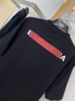Balenciaga Tape Seal Print Short Sleeve T-Shirt Black - 图片 8