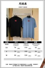 Balenciaga Tape Seal Print Short Sleeve T-Shirt Blue - 图片 10
