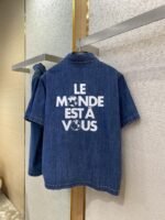 LV Earth Printed Denim Short Sleeve - 图片 7