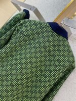 Gucci turndown collar Printed Long Sleeve Shirt Green - 图片 8