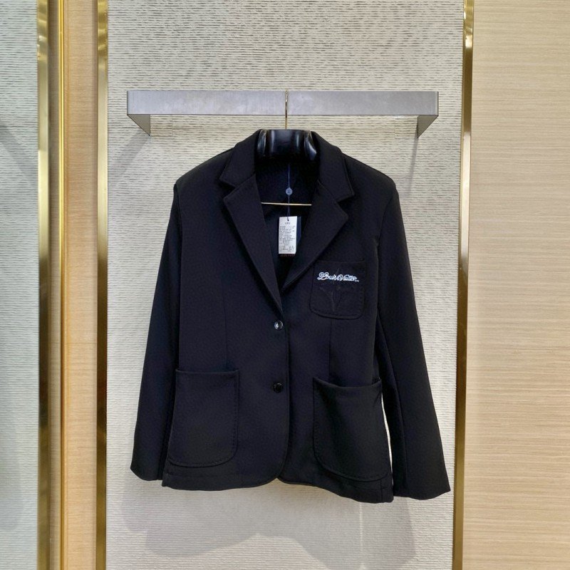 wsxc1744433789829_0.jpg LV logo embroidered blazer - 图片 1