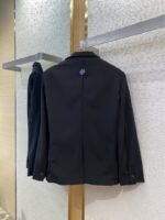 LV logo embroidered blazer - 图片 7