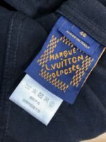 LV tessellated washed flocked denim outerwear - 图片 9