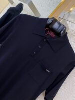 Gucci Alphabet Appliqu??d Knit Polo Shirt - 图片 6